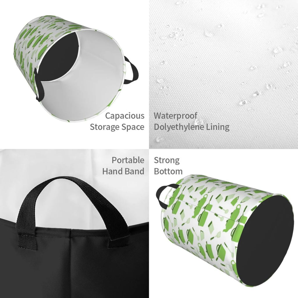 Collapsible Waterproof Laundry Hamper S399496