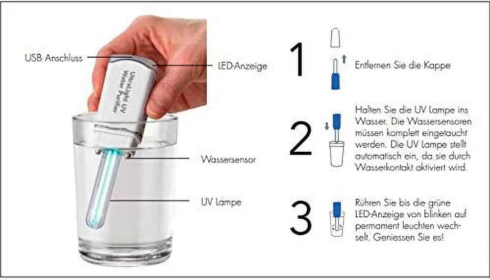 Ultralight UV Water Purifier F839