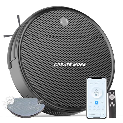 2-In-1 Robot Vacuum and Mop with Gyroscope Navigation X86822