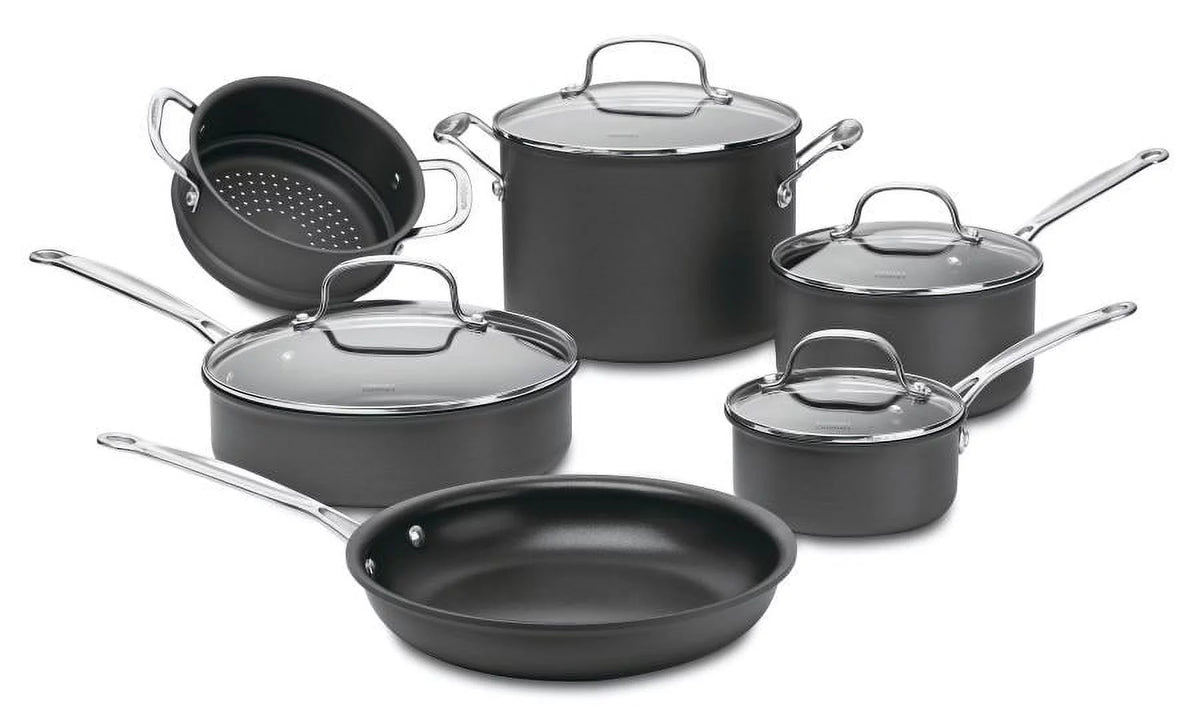Nonstick Hard-Anodized 10-Piece Cookware Set X4251