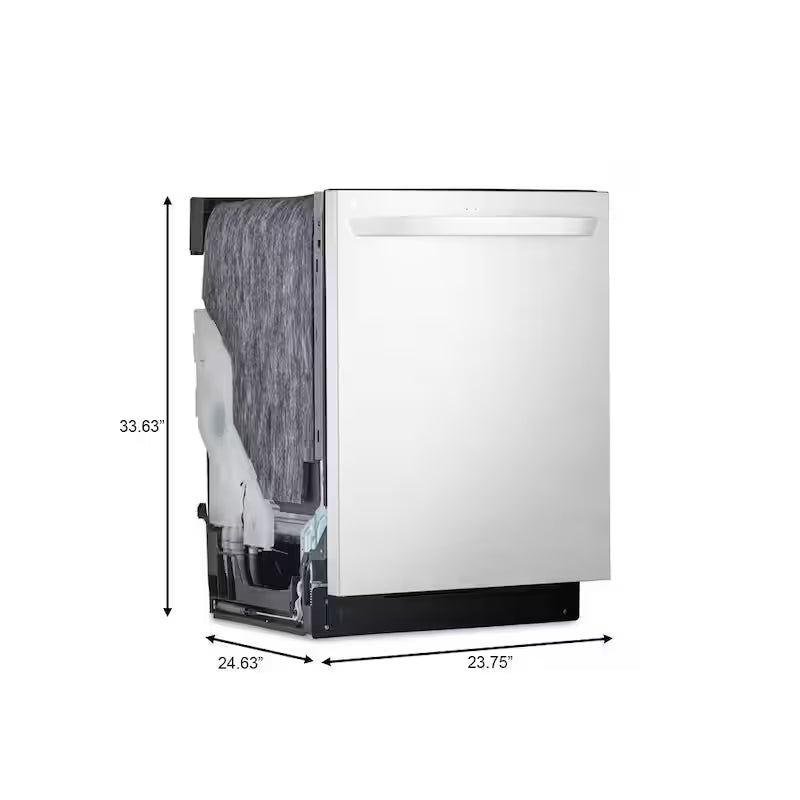 Stainless Steel Top Control Dishwasher with Towel Bar E76516