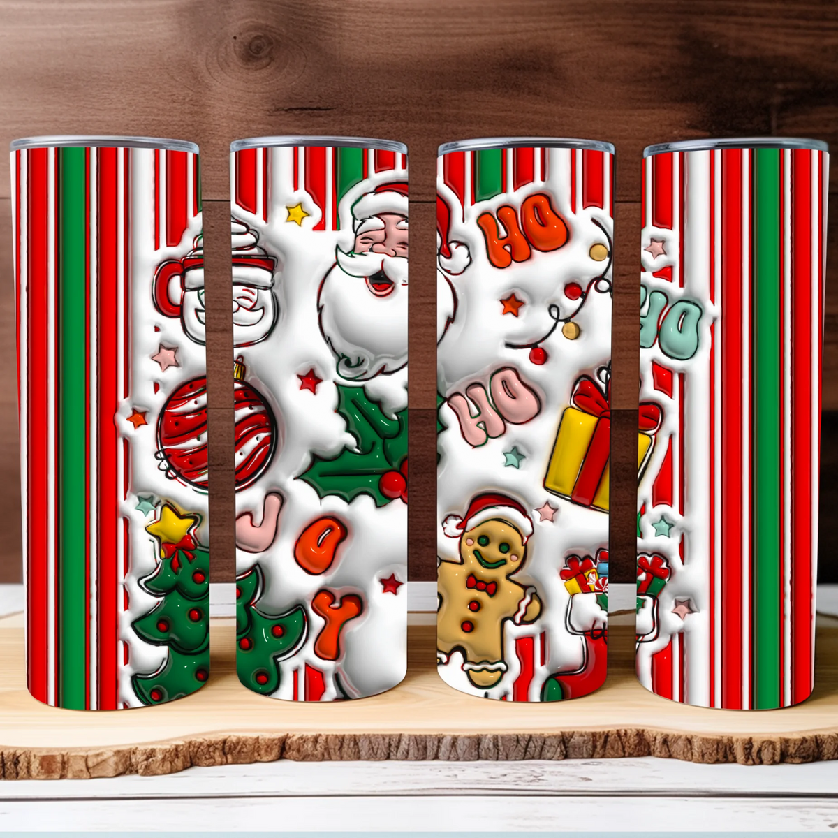 20oz Christmas Tumbler H402