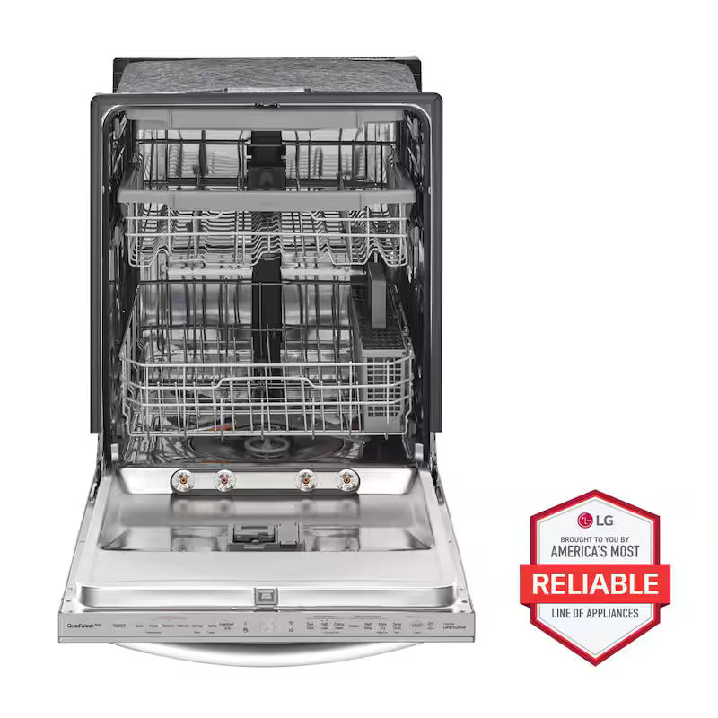 Stainless Steel Top Control Dishwasher with Towel Bar E76516