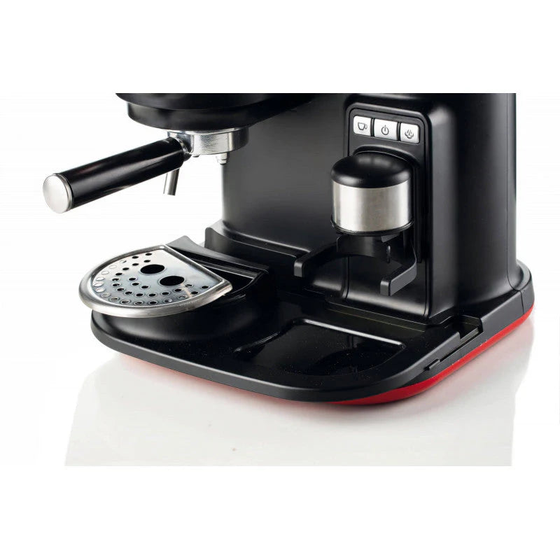 Espresso Machine with Grinder Red I702935