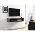 48" Gray Wall Mounted Media Console R8322