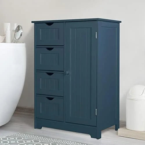 4 Drawer Freestanding Bathroom Cabinet C358071