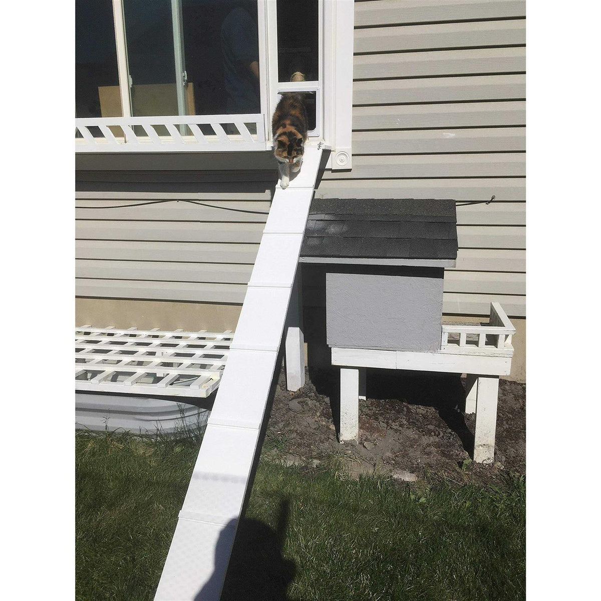 Cat Door for Horizontal Sliding Windows Z181722