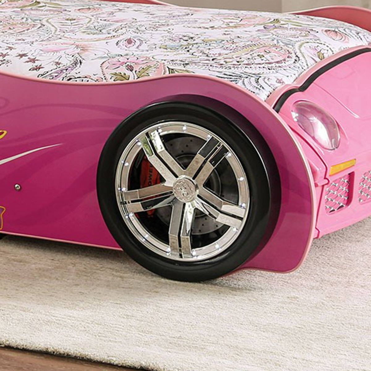 Pink Car Bed T281309