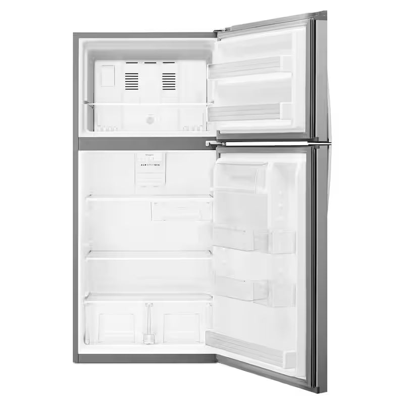19.2 cu. ft. Top Freezer Refrigerator in Stainless Steel O3639