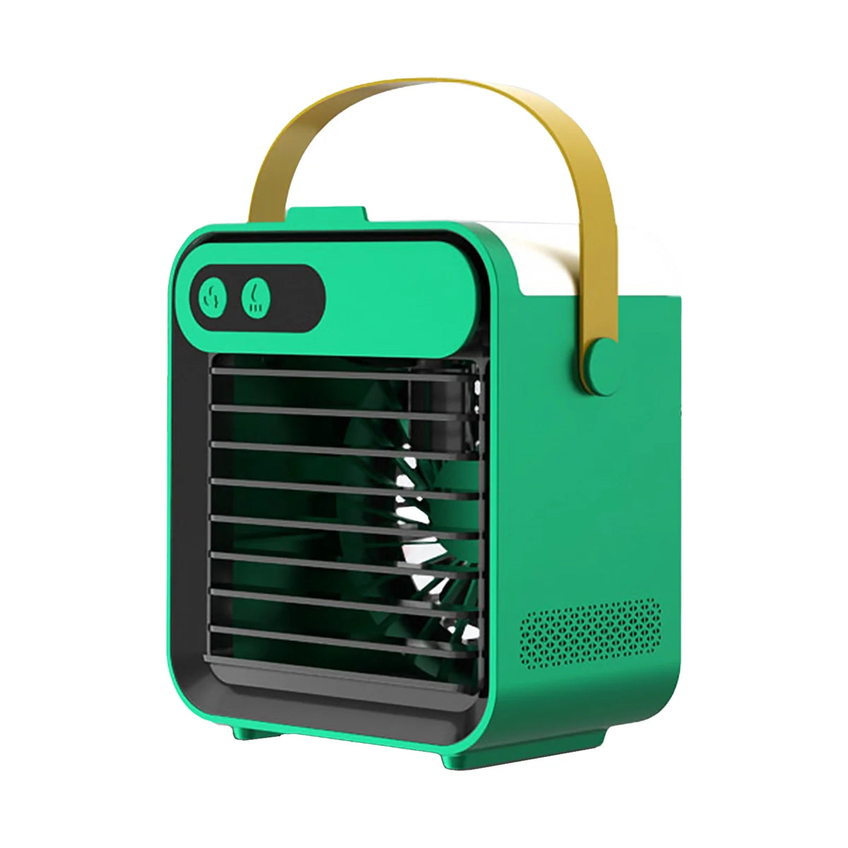 Air Conditioner Fan with Phone Holder Mirror 180mL 3 Speeds USB B72031