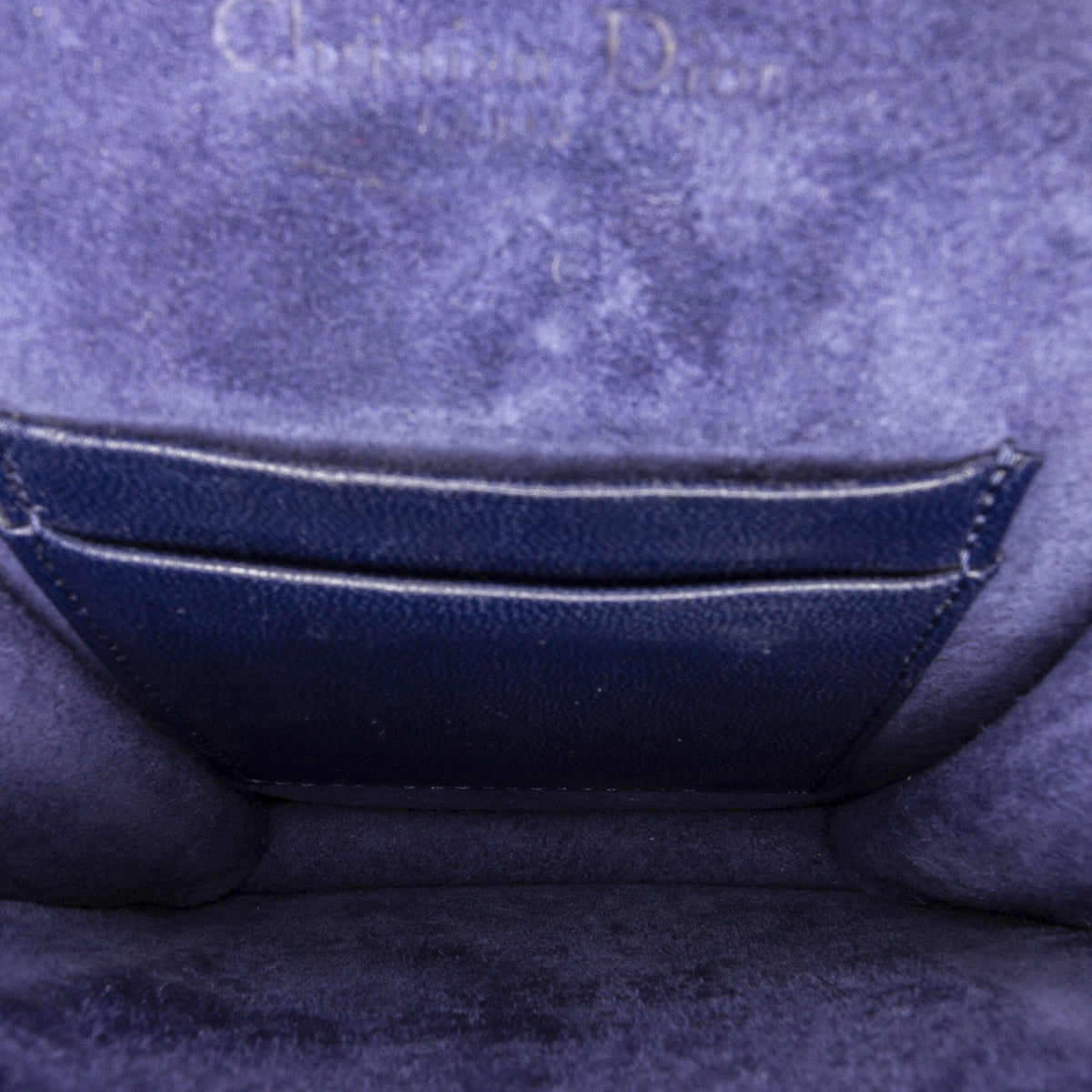 Blue Calf Leather Crossbody Bag Q173