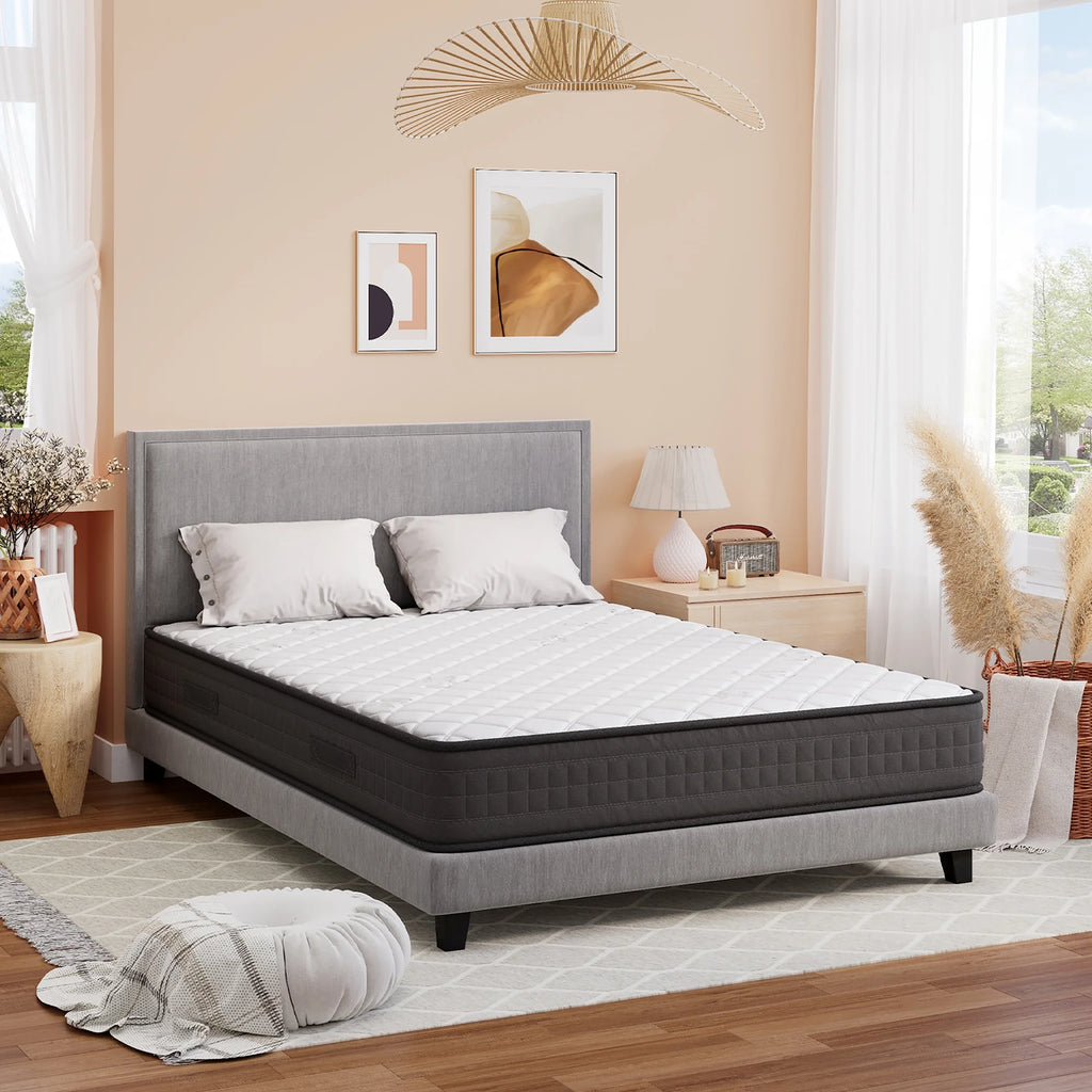 Queen Size Memory Foam Medium Firm Mattress L1665