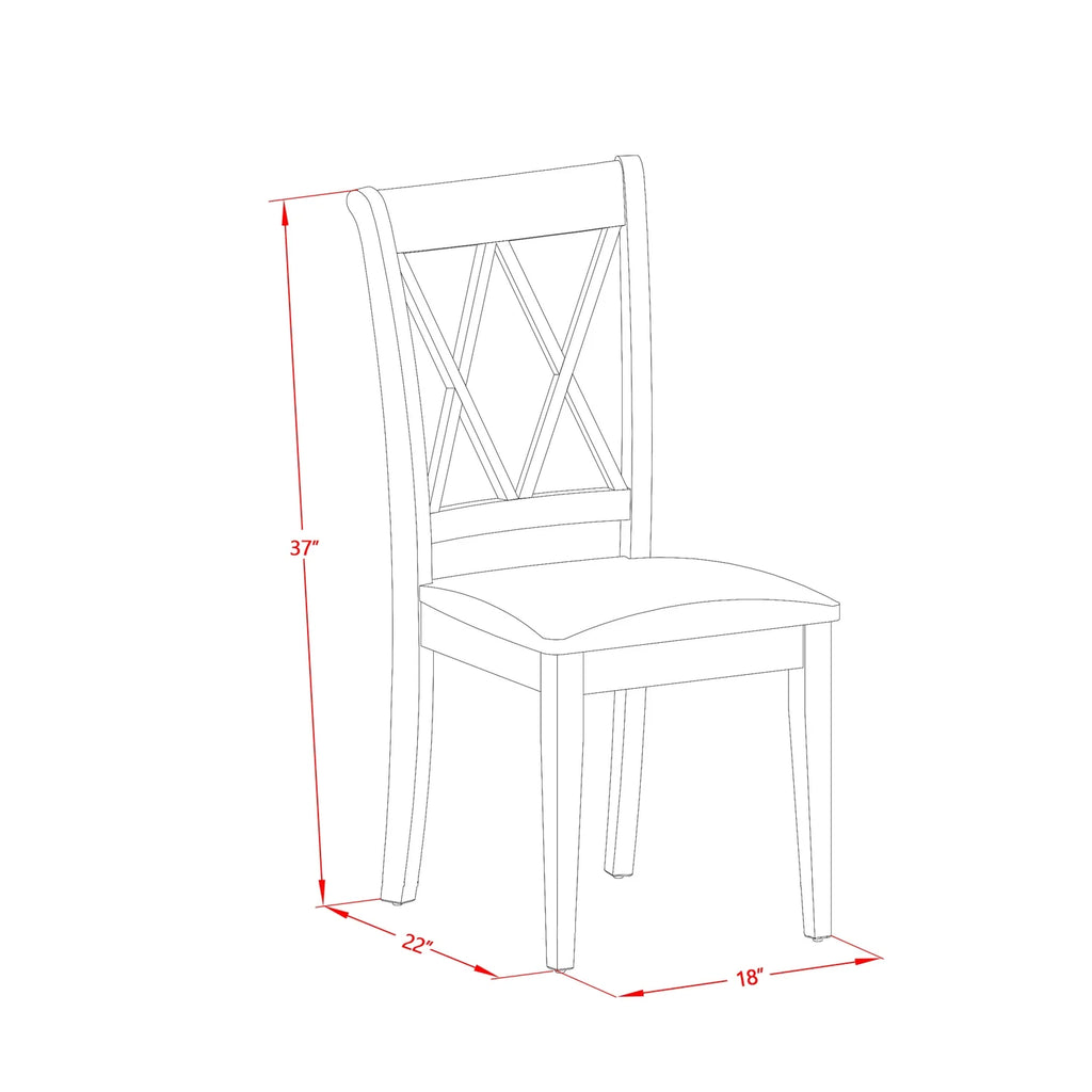 3 Pc Square Kitchen Table and 2 Dining Chairs K97189