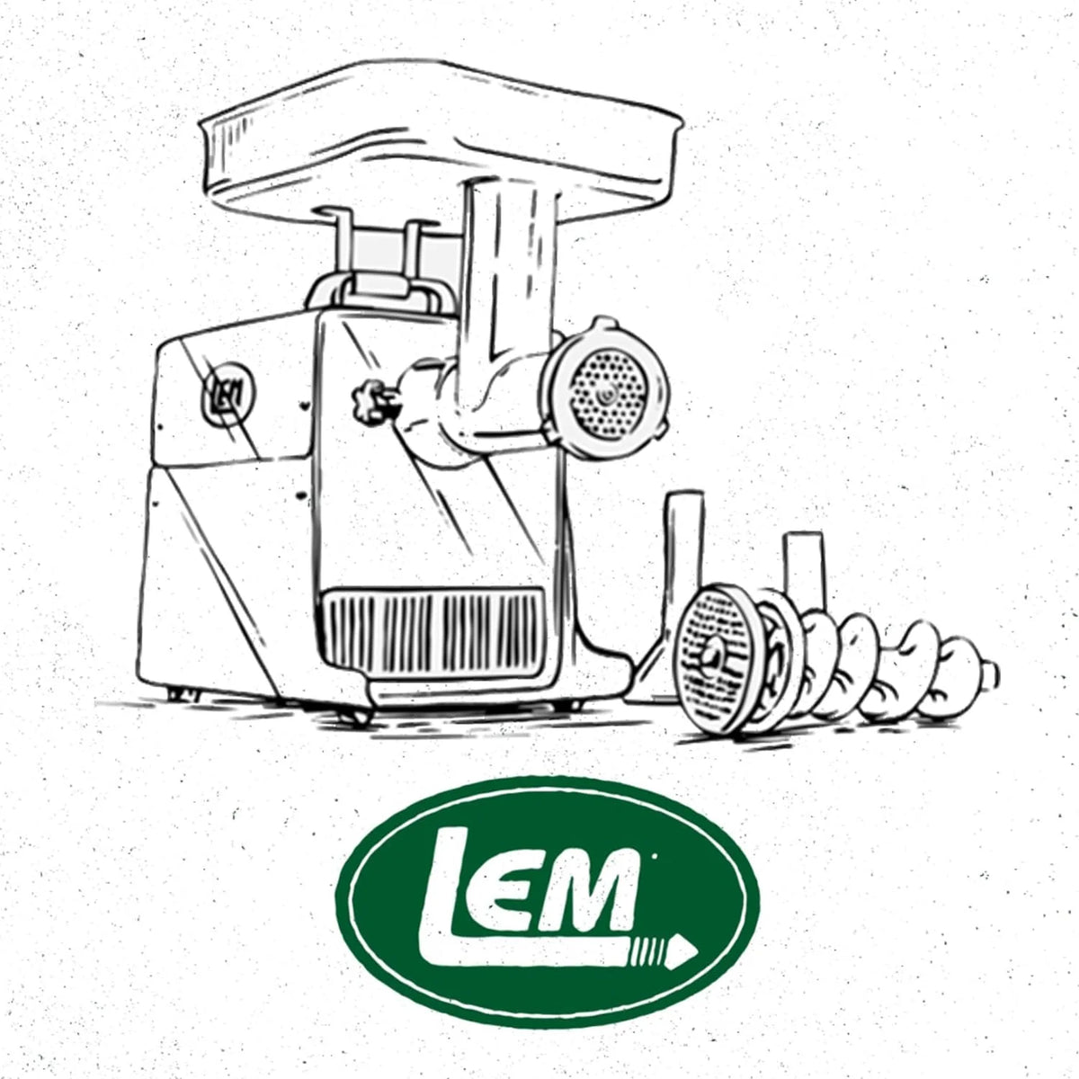 Stainless Steel Meat Grinder Attachment D8943