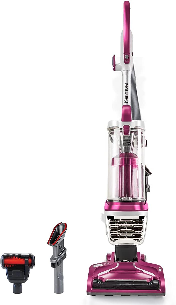 Bagless Upright Vacuum with HEPA Filter, 4 Cleaning Tools S7629