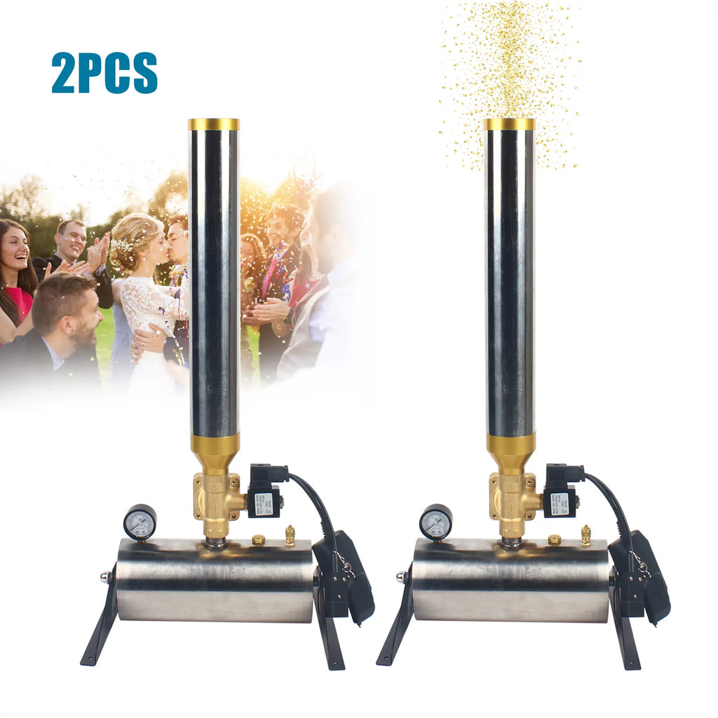 Remote Control Confetti Cannon Machine 2Pcs H562178