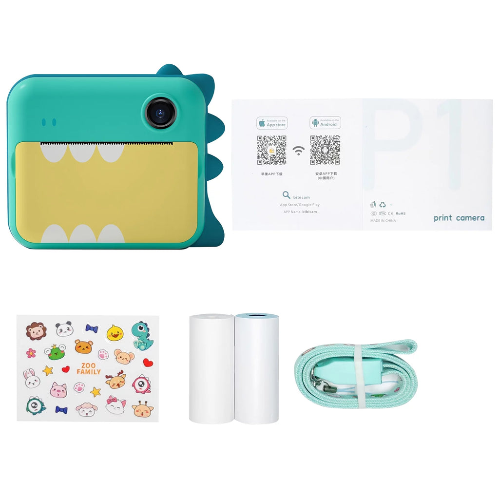 32GB Instant Photo Printer 2.4 inch IPS Screen Z55040