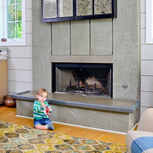 Metal Backed Hearth Guard J9324