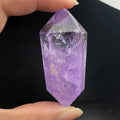Amethyst Rough Stone Natural Quartz Crystal Wand Point Polished Healing Stones B229626
