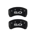 Matte Black Rear Brake Caliper Covers U6906