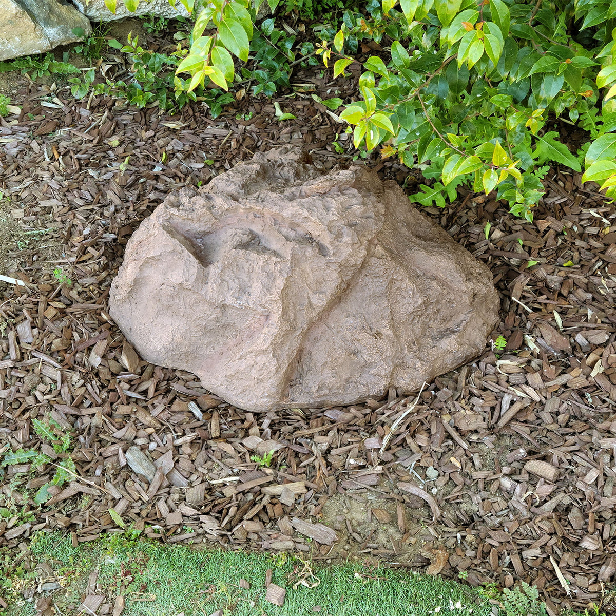 River Brown Artificial Boulder 13" H x 28" W x 30" L Q350405