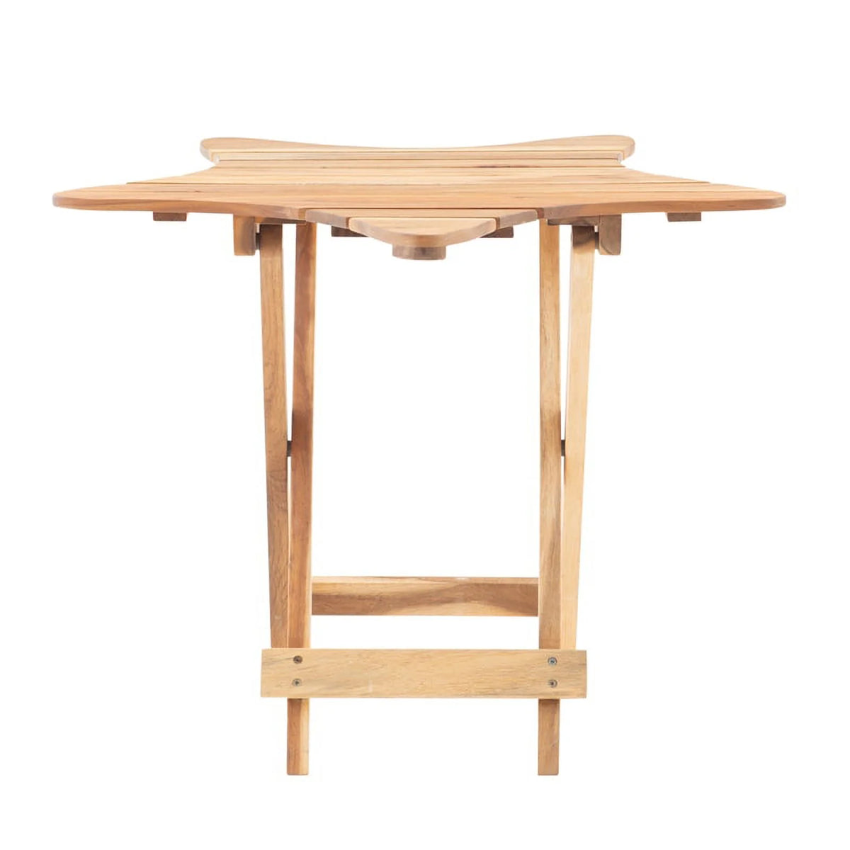 Wood Outdoor Folding Table Set of 2 B45137