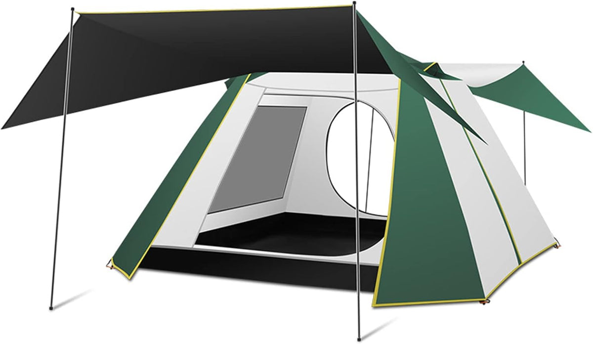 4 Person Pop up Waterproof Windproof Tent with Carry Bag H5490