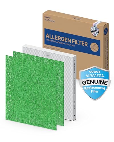 Air Purifier Filter Replacement, 2 Deodorization Filters and 1 True HEPA Filter, Black W46335