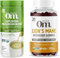 Matcha Latte Mushroom Powder and Lion’s Mane Mushroom Gummies Strawberry Bundle P19386