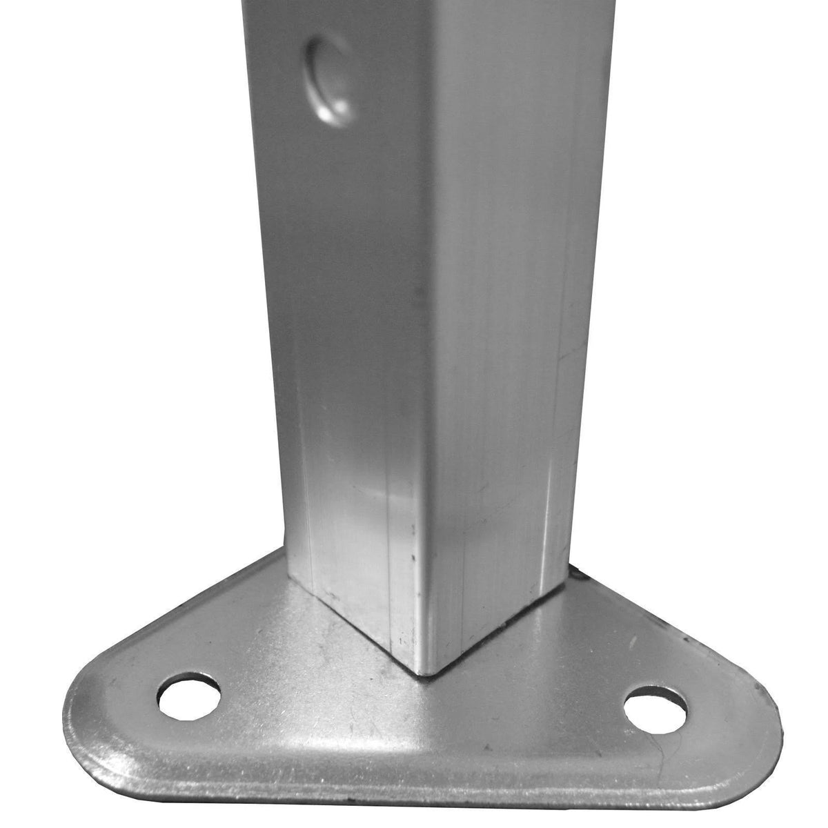 10 ft. x 10 ft. White Aluminum Pop-Up Canopy U62579