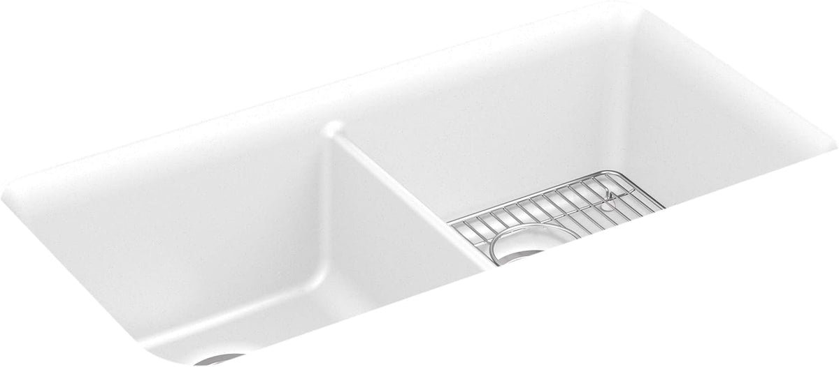 Matte White Kitchen Sink N7811