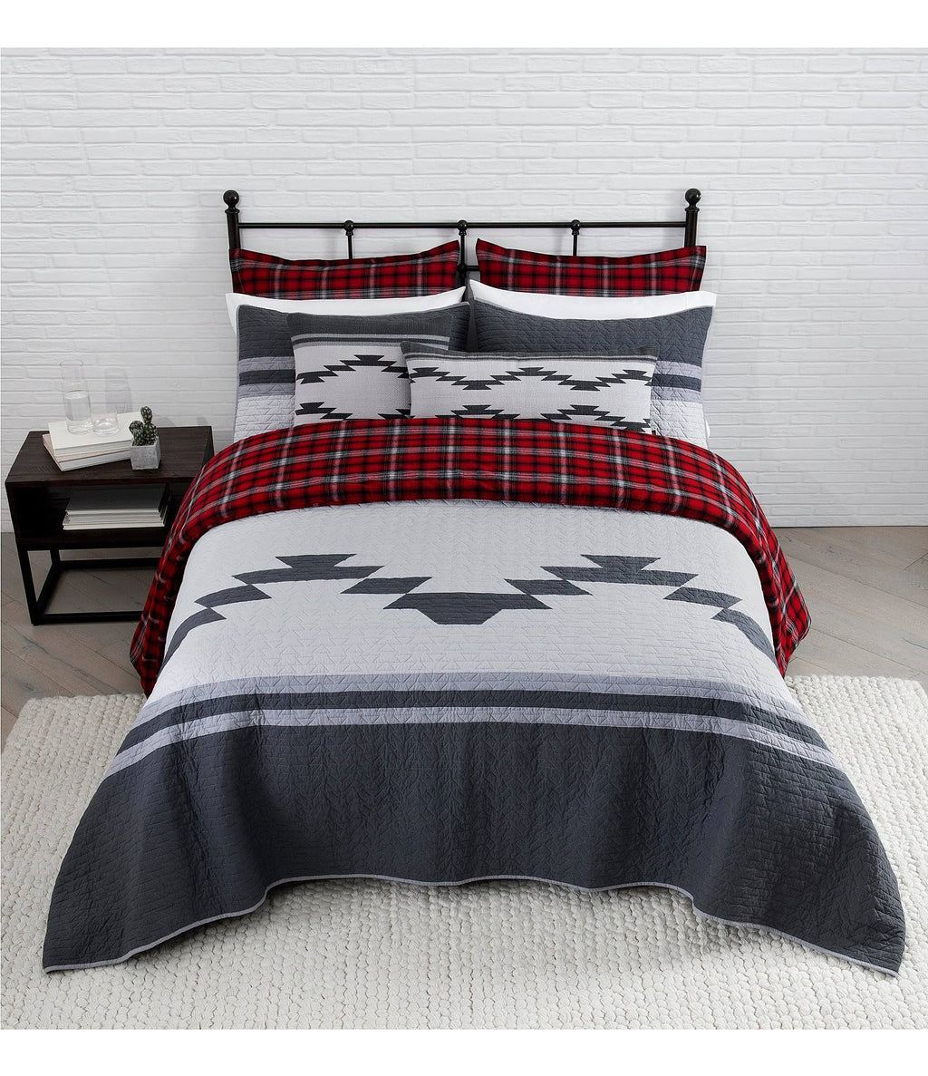 Red Full/Queen Comforter & Sham Set E519199