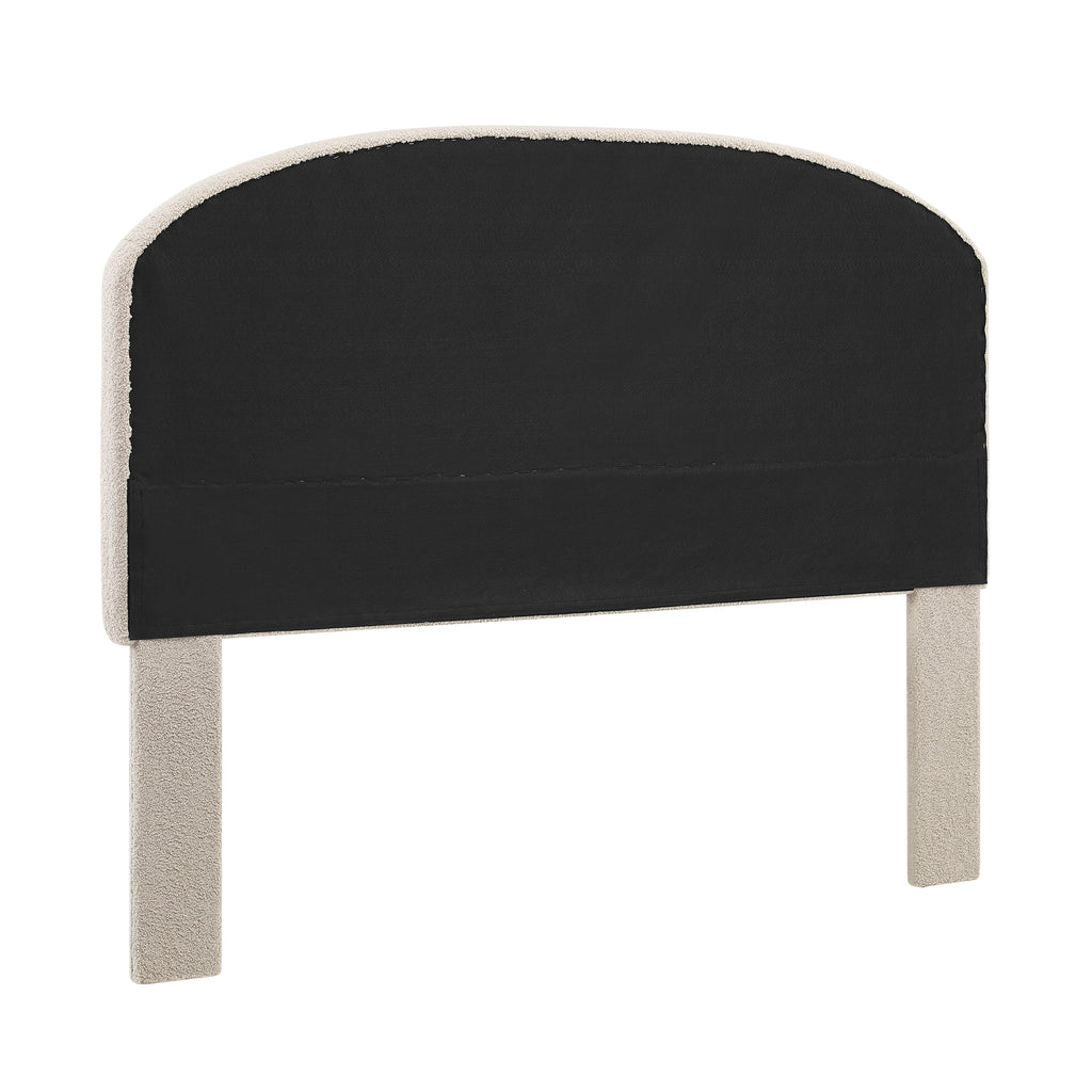 Natural Sherpa Full/Queen Headboard L397