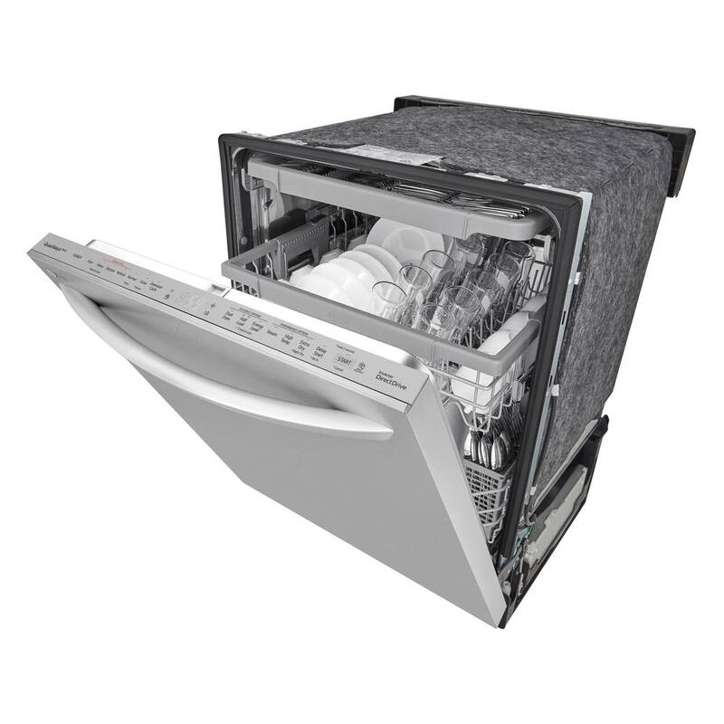 Stainless Steel Top Control Dishwasher with Towel Bar E76516