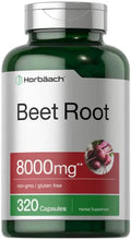 Beet Root Powder Capsules 8000mg 320 Pills Non-GMO Gluten Free F99468