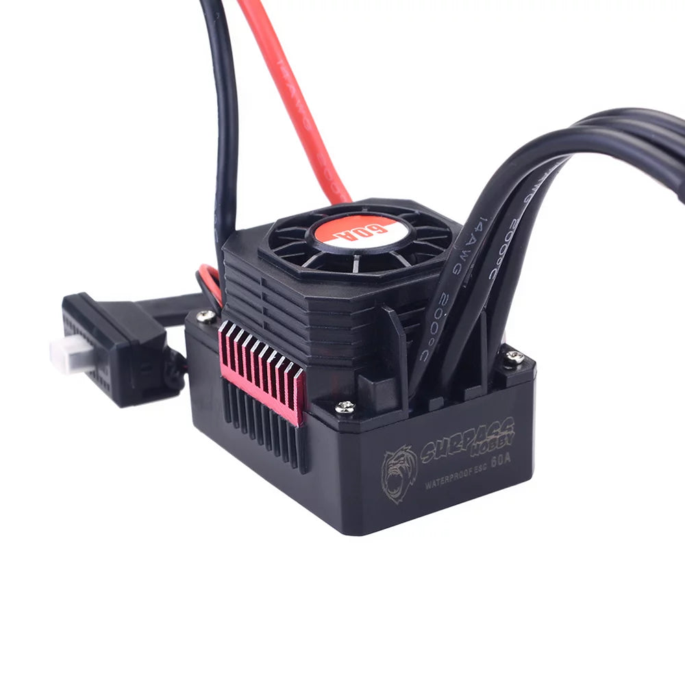 60A Brushless Waterproof Electronic Speed Controller A23581