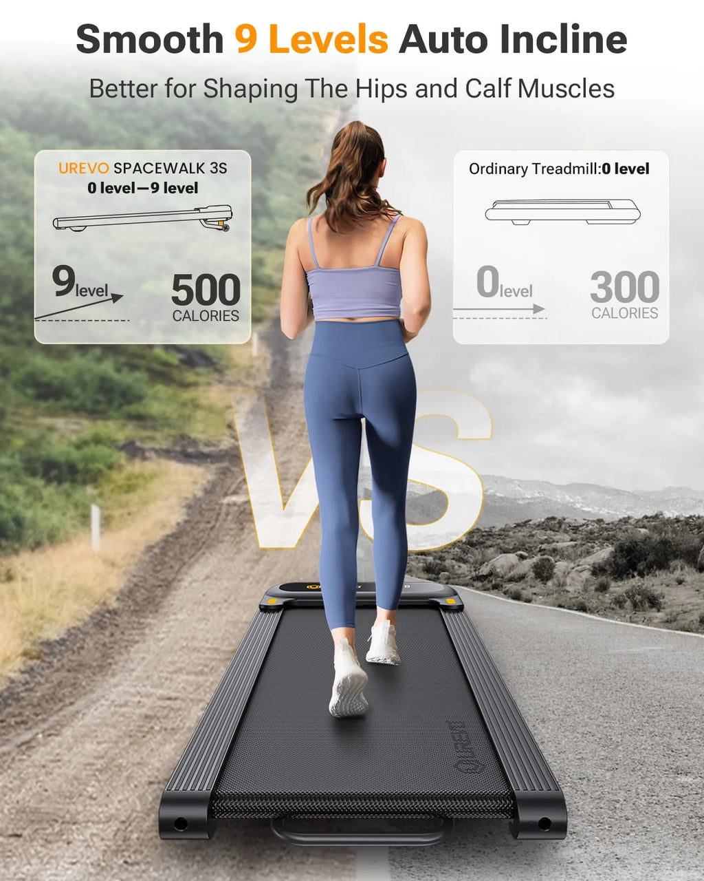 2 in 1 Under Desk Treadmill with Remote Control S151