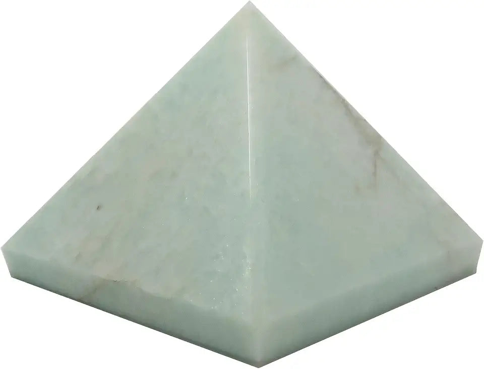 Amazonite Pyramid Green Stone 2.0-2.5 inch U184