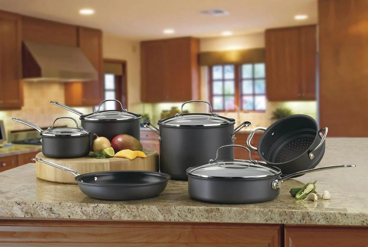 Nonstick Hard-Anodized 10-Piece Cookware Set X4251