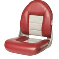 White & Blue High Back Marine Seat A8914