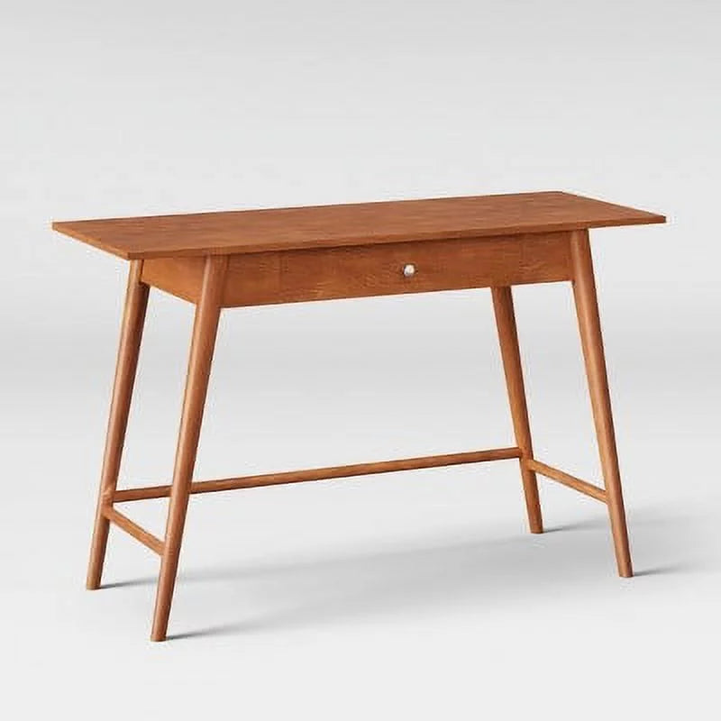 Mid Century Modern Desk/Console Table Brown X7016