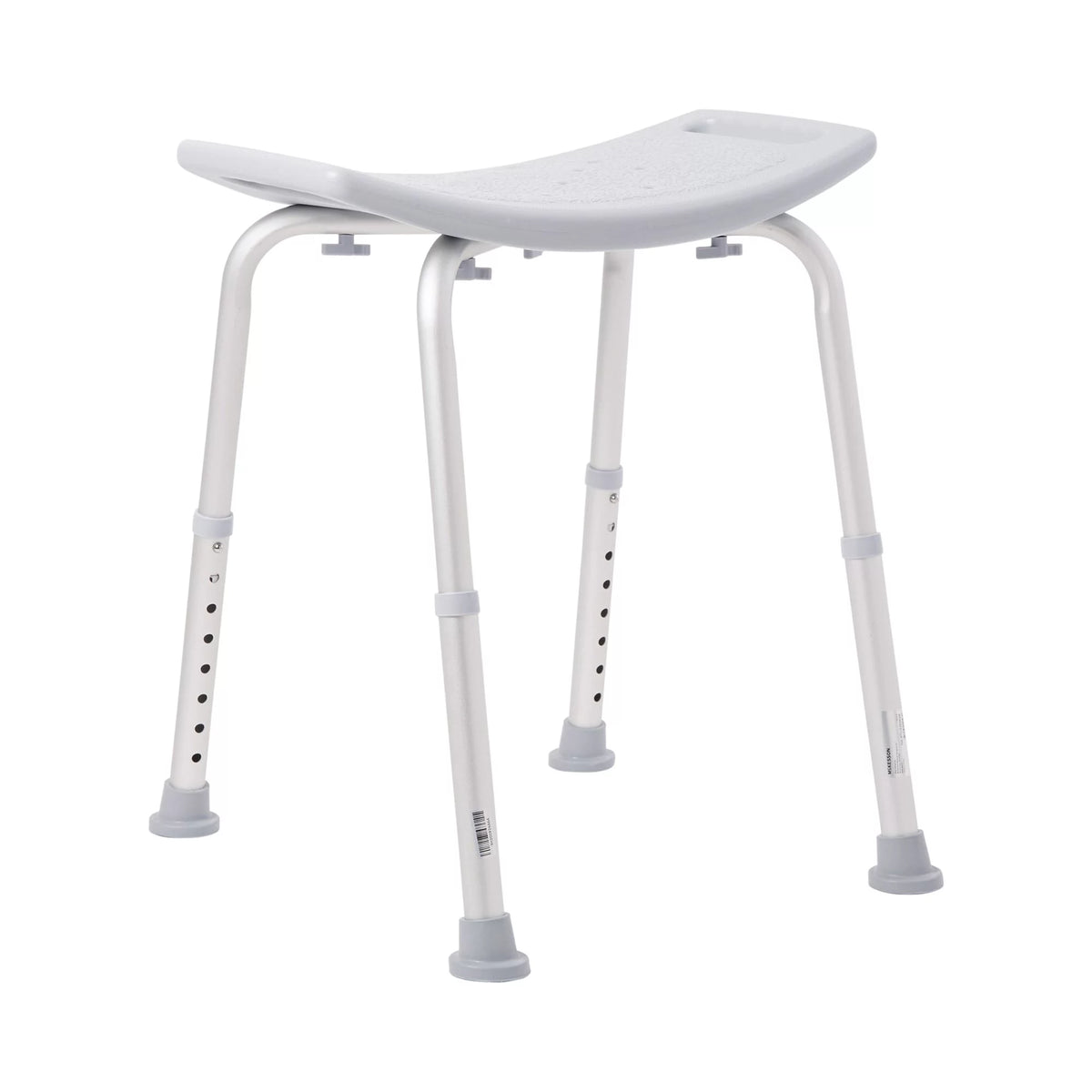 Bath Bench Aluminum Frame Plastic Seat 19.25 in N20792