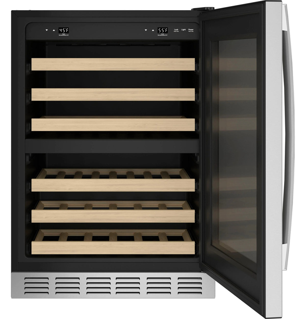 24 Inch Dual Zone Wine Cooler with 44 Bottle Capacity P233