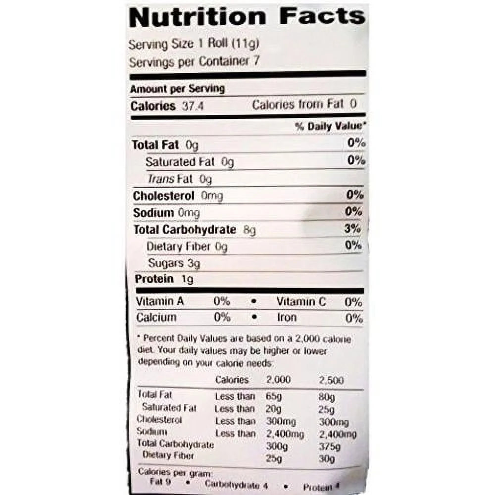 Wheat Roll 2.7 oz 6 Packs N725