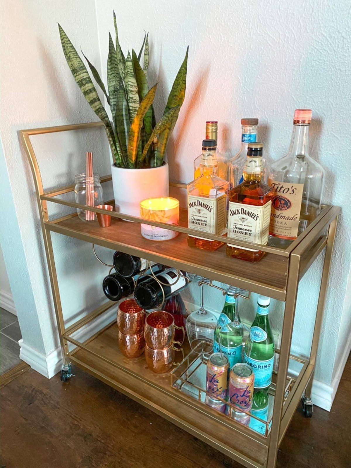 Gold Bar Cart K666