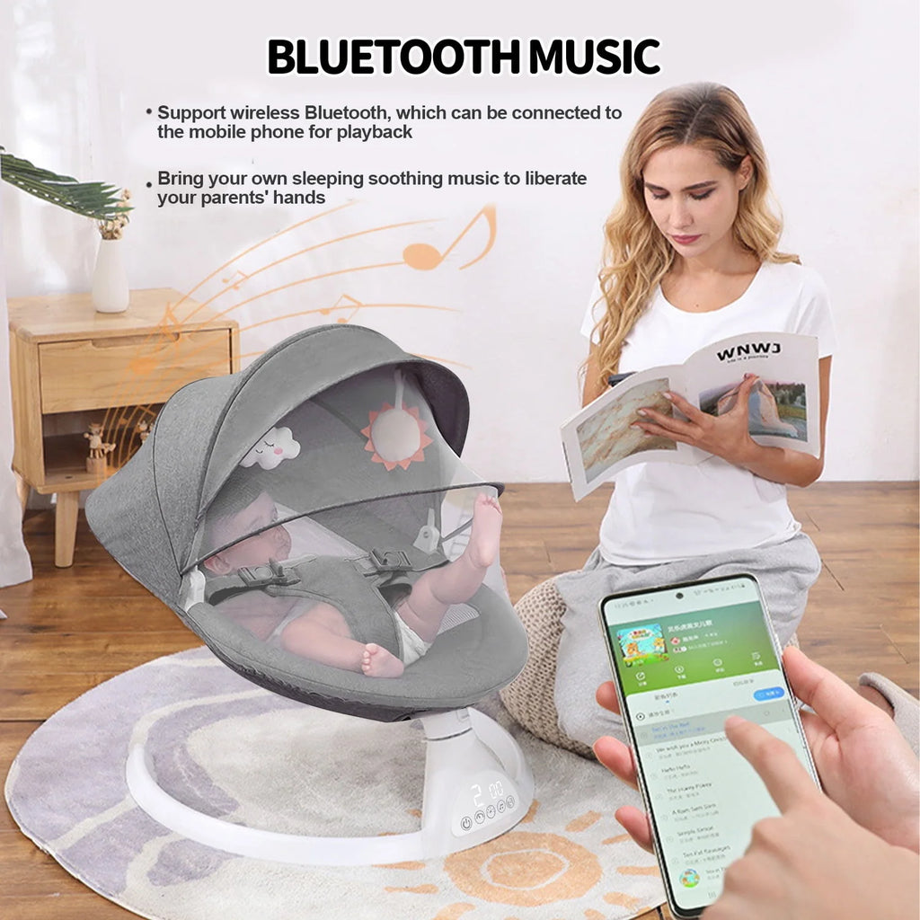 Baby Swing with 5 Speed M9458