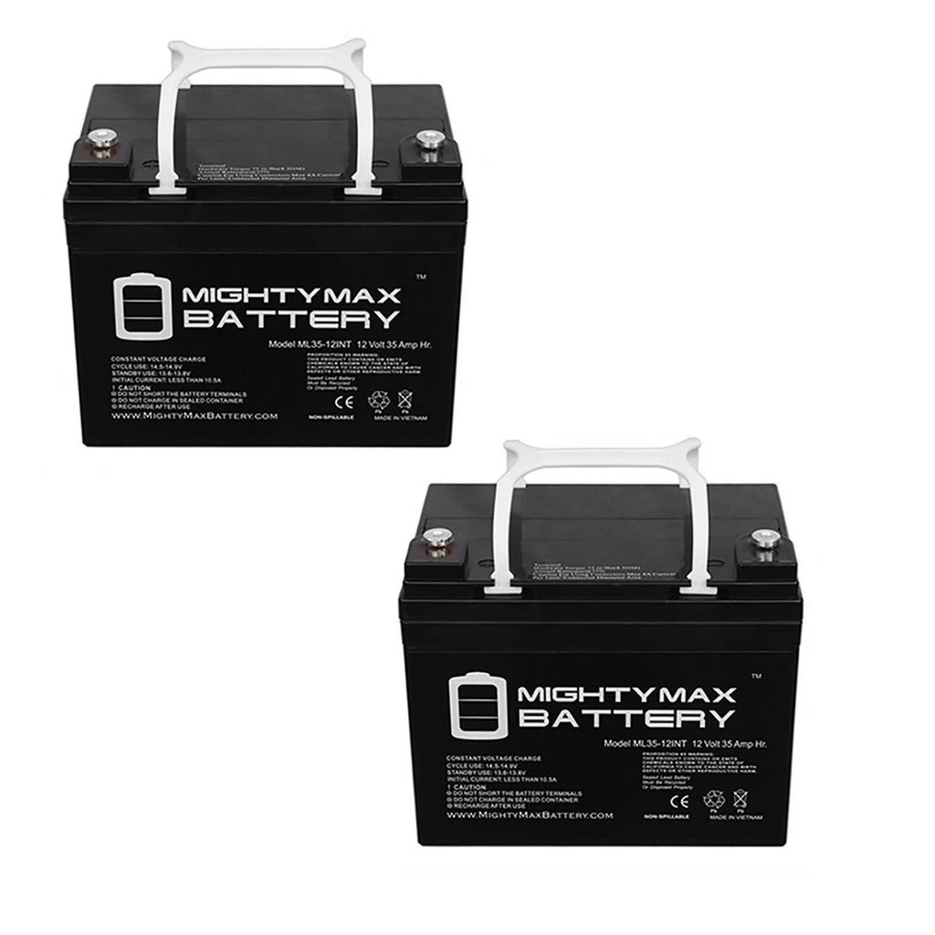 12V 35AH SLA Battery 2 Pack M447779