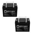 12V 35AH SLA Battery 2 Pack M447779
