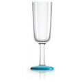 Flute Glass - Vivid Blue Nonslip Base - Pack of 4 T846032