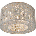 7-Light LED Flush Mount Polished Chrome K527